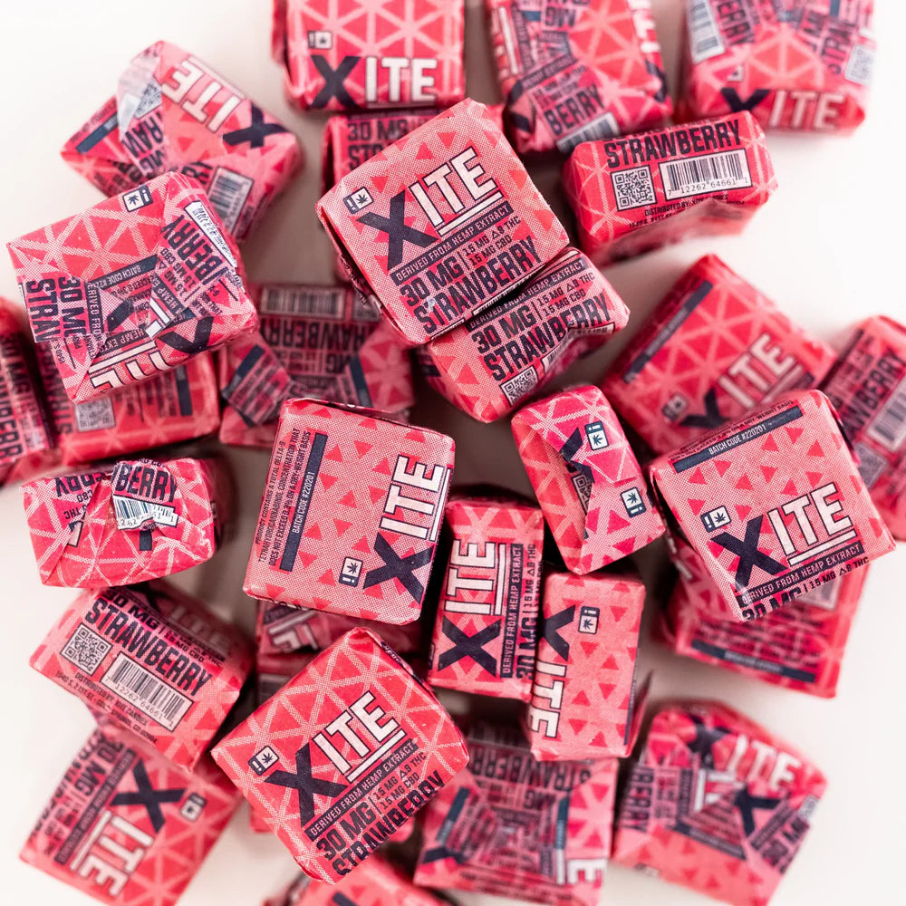 XITE THC Strawberry Chew (15mg)
