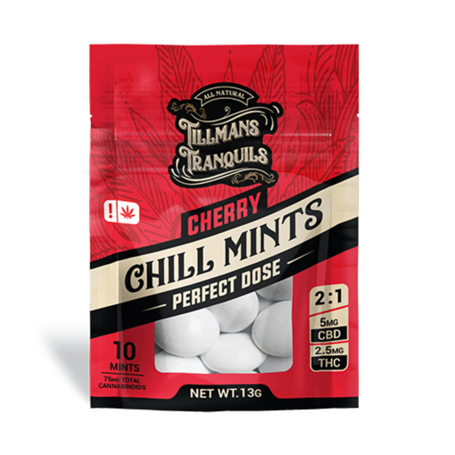 2.5mg Cherry Mints