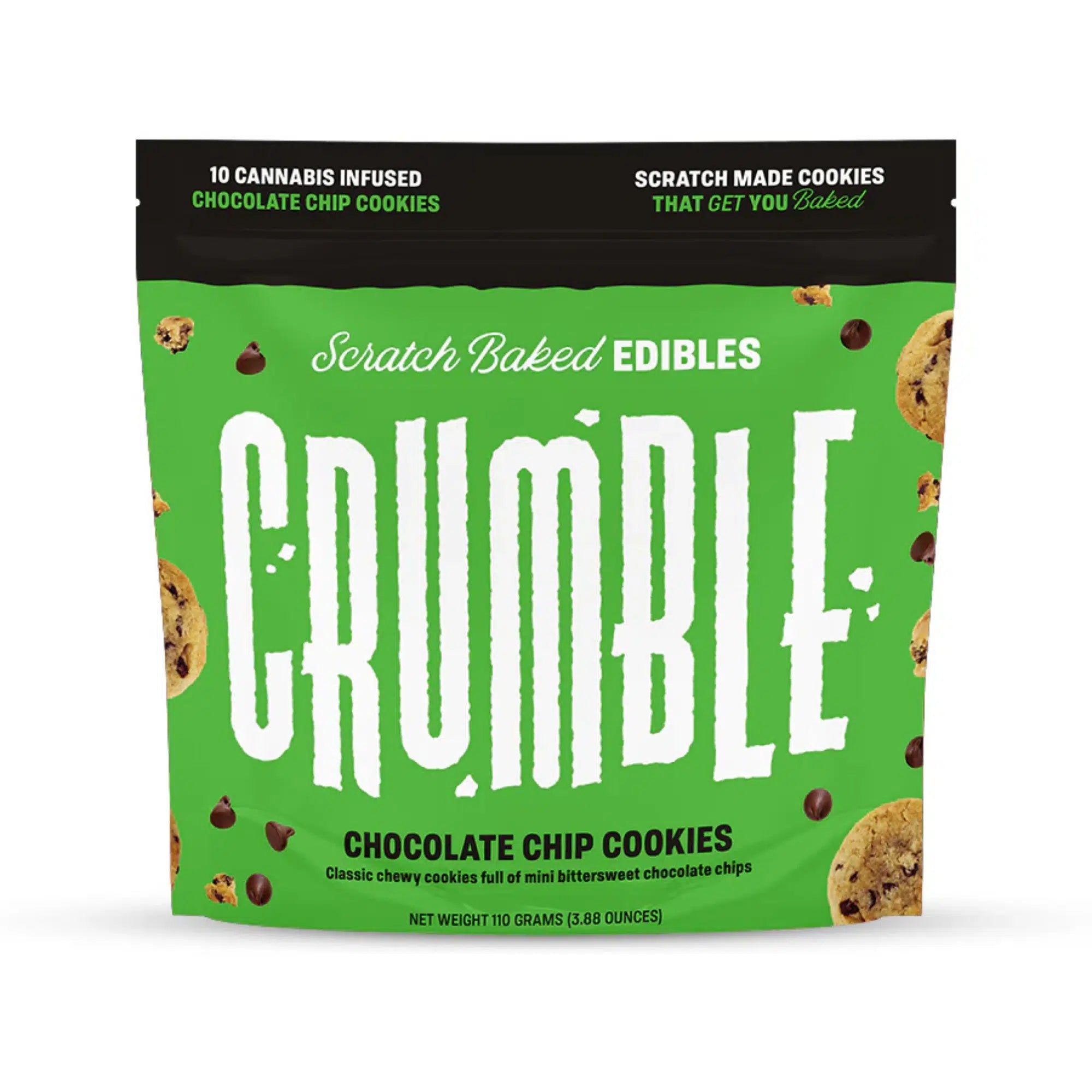 Crumble THC Chocolate Chip Cookies (100mg)