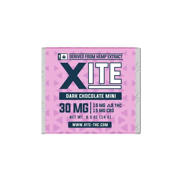 XITE THC Dark Chocolate Mini (15mg)