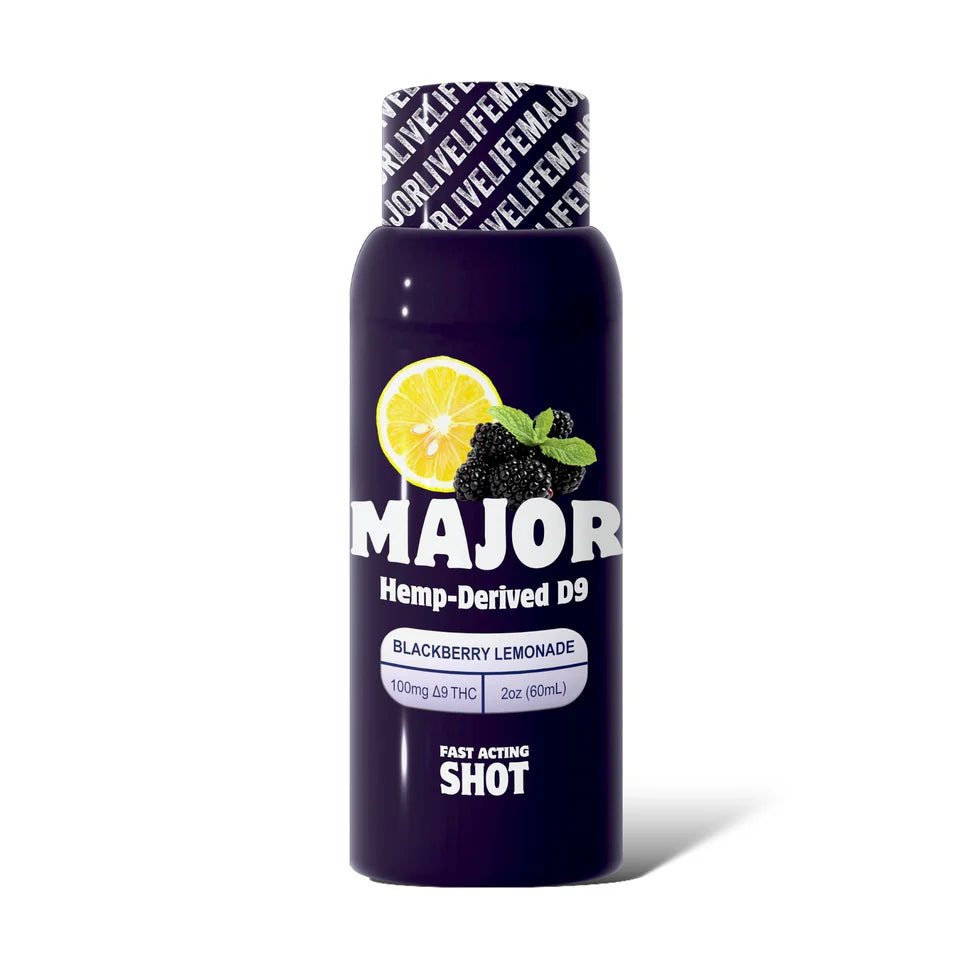 Major THC Blackberry Lemonade Shot (100mg)