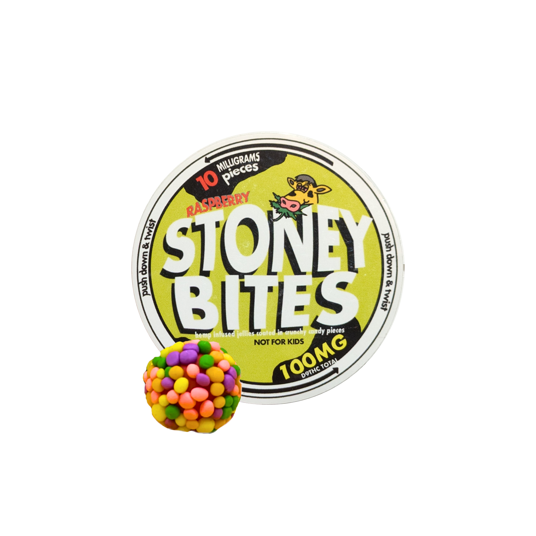 Stoney Bites OG Raspberry (100mg)