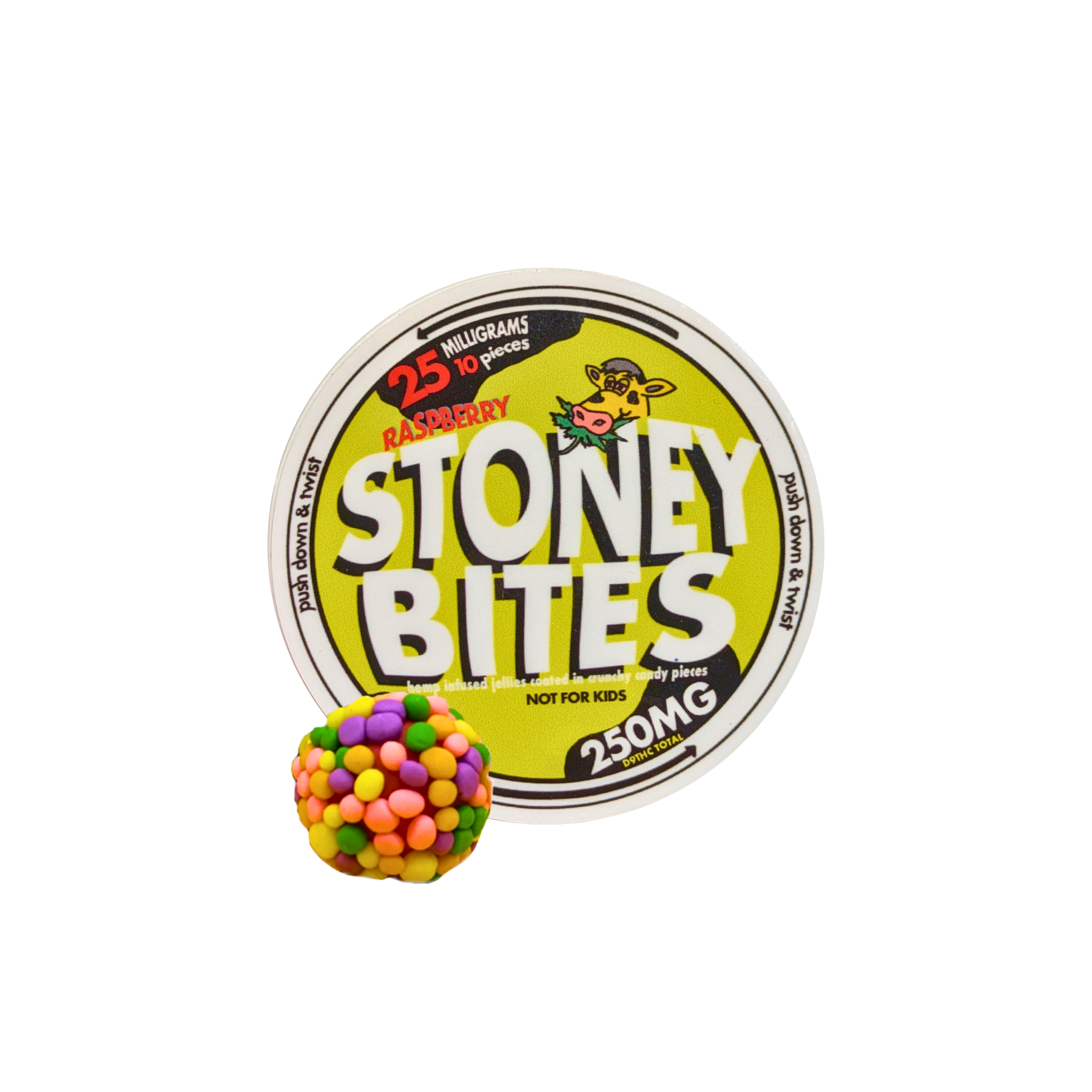 Stoney Bites OG Raspberry (250mg)