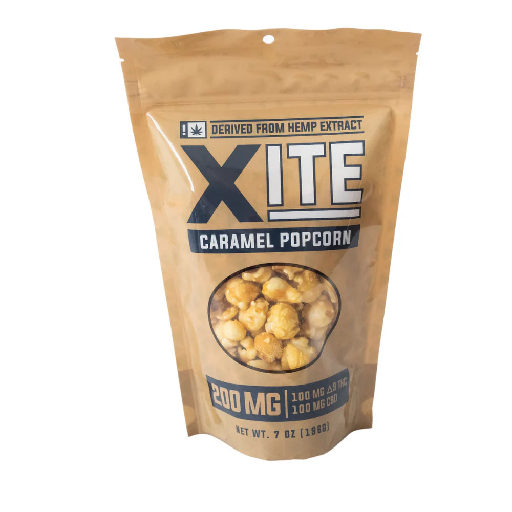 XITE THC Caramel Popcorn (100mg)