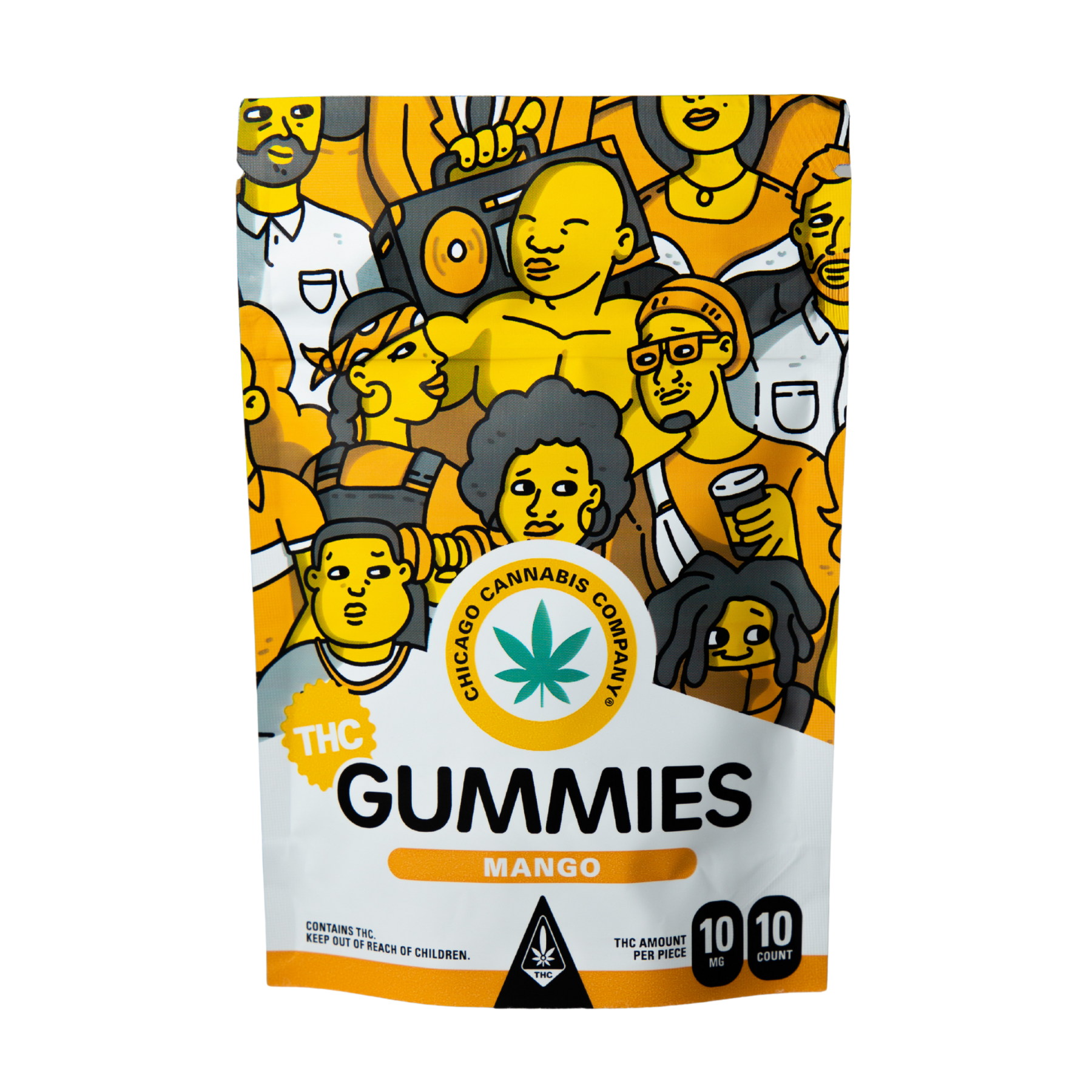 THC Gummies: Mango (100mg)