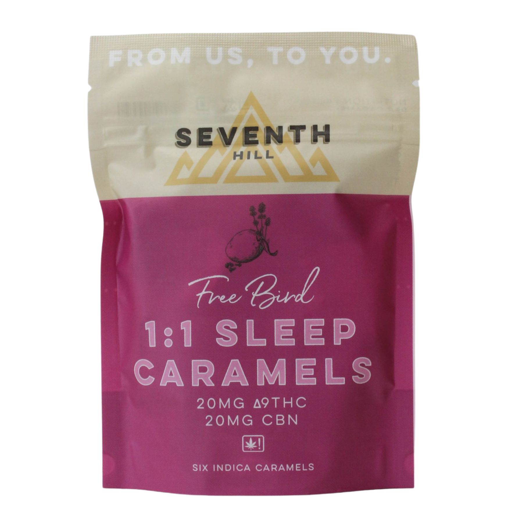 Seventh Hill 1:1 CBN Sleep Caramels (120mg)