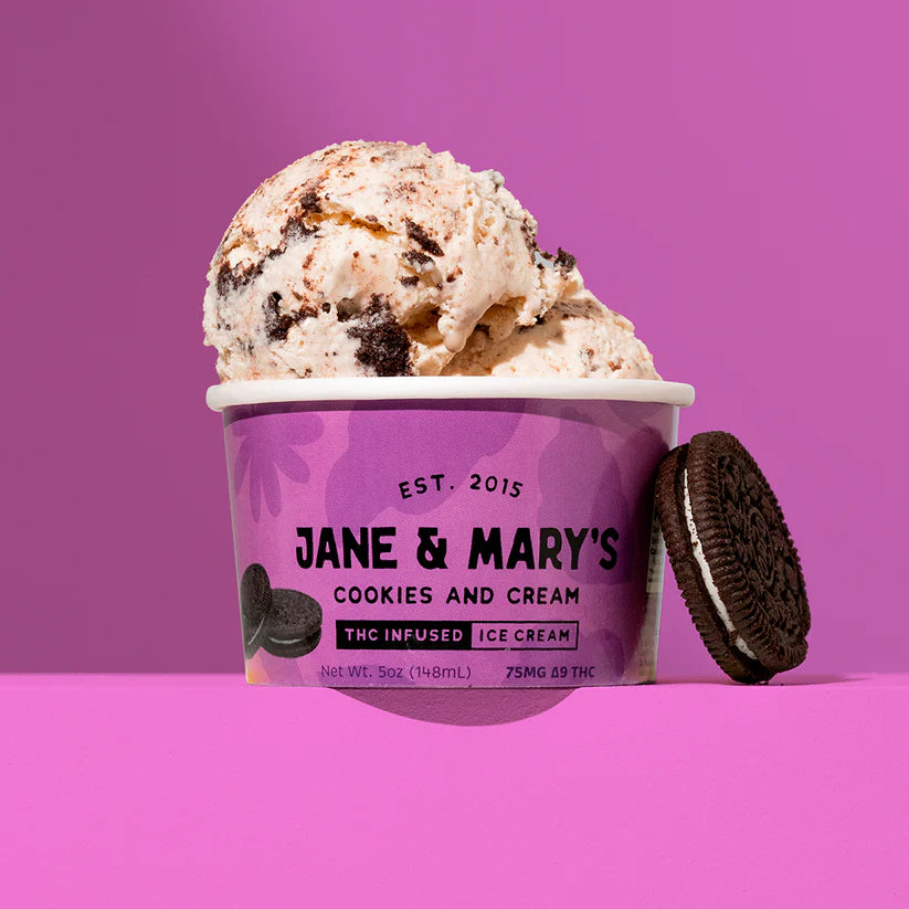 Jane & Mary's Cookies and Cream (75mg)