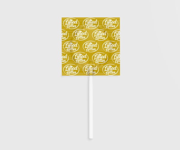 Lifted Lollies THC Lollipops Pineapple 5 ct (100mg)