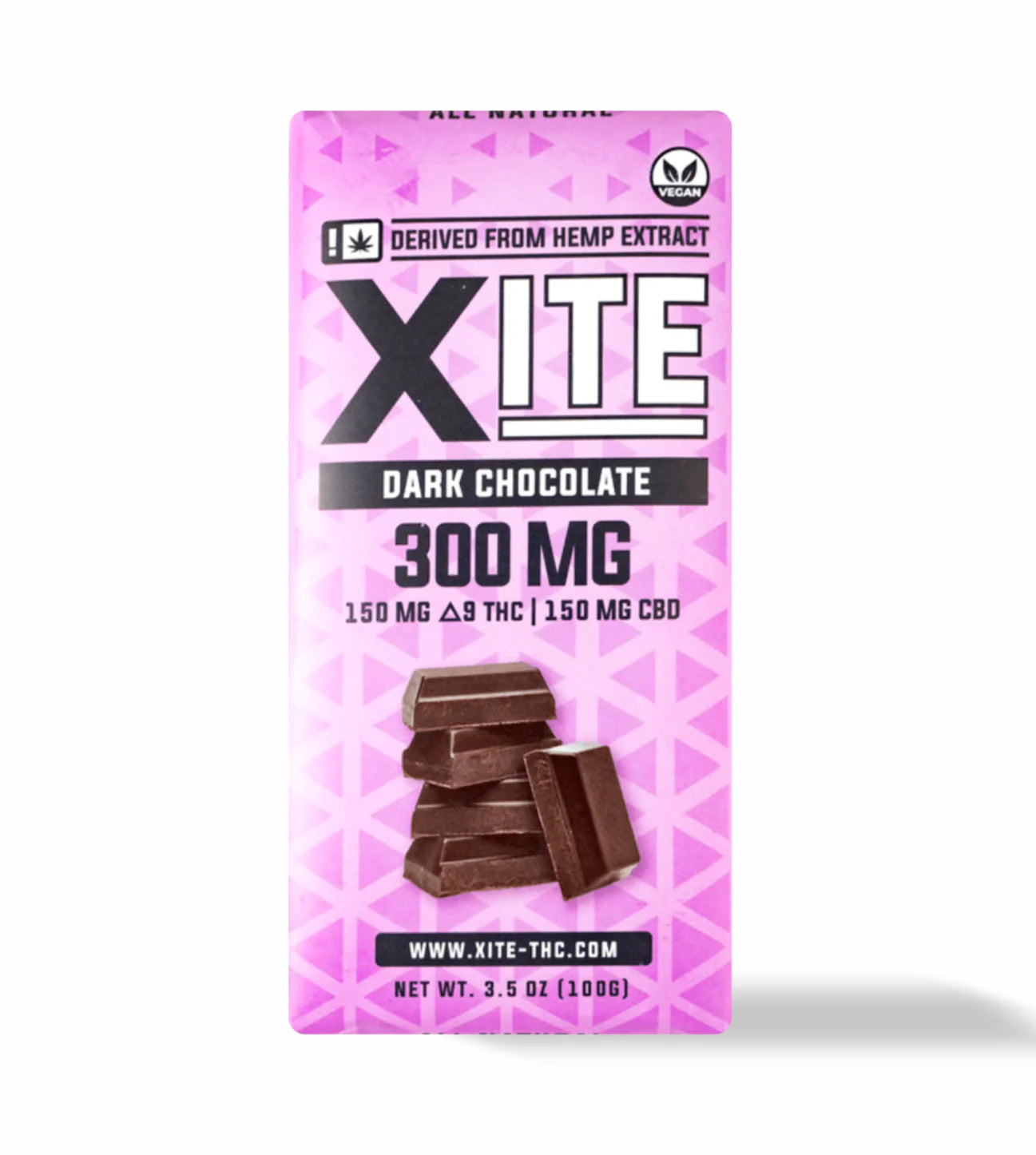 XITE THC Dark Chocolate Bar (150mg)